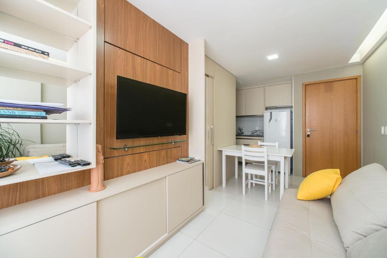 Excelente Flat Em Setubal Boa Viagem Ate 3 Pessoas Cercado Por Restaurantes E Supermercados Pm805 Recife Exterior foto